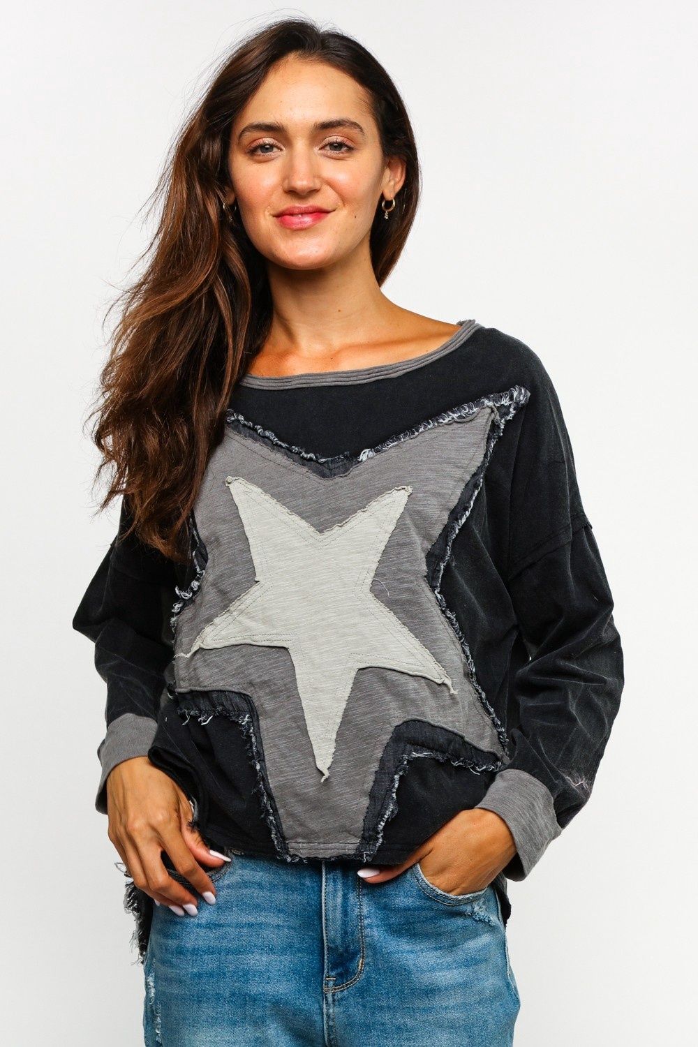 Star Oversized Top