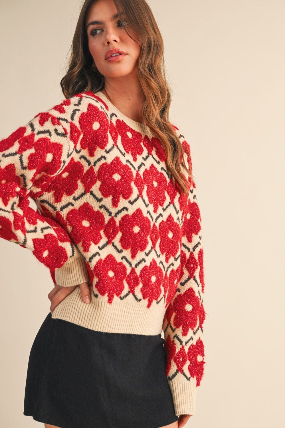 &amp;merci Fuzzy Sweater