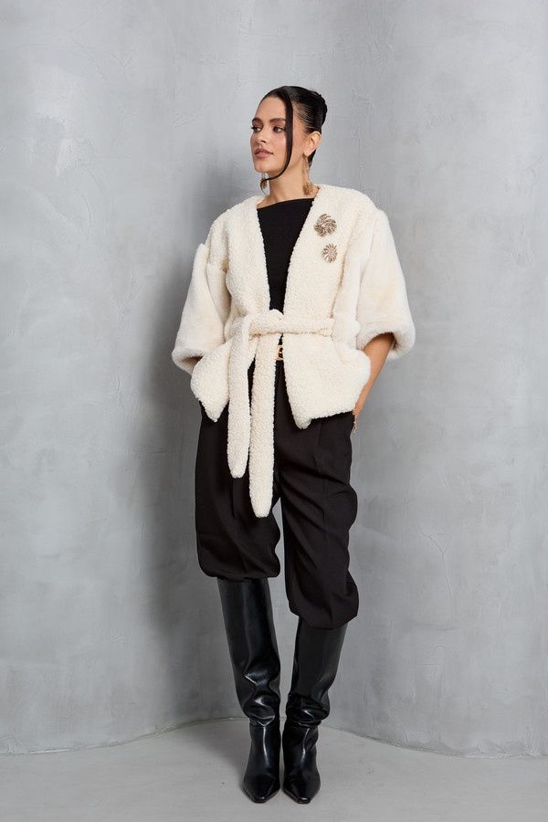 SACCHI Fur Kimono