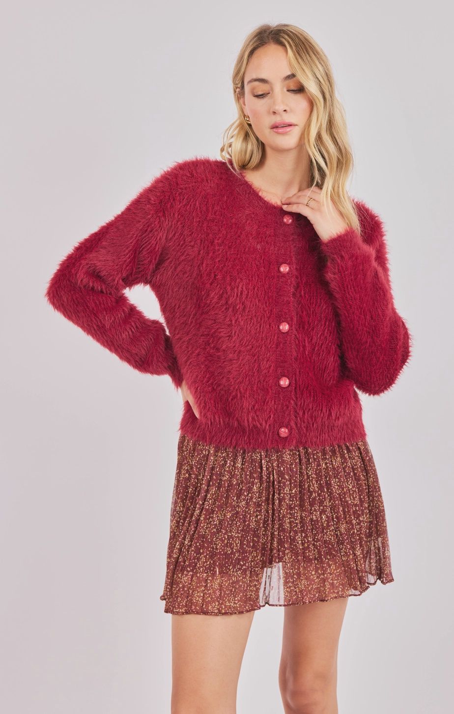Fern Feather Cardi