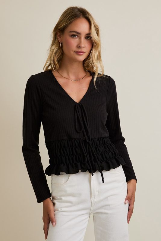 Gilli V-neck Long Sleeve