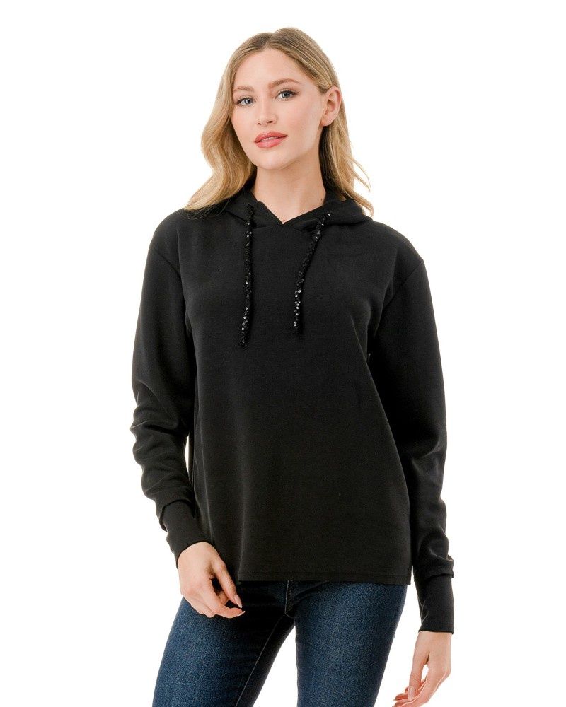 Ariella Hoodie, Colour: Black, Size: S