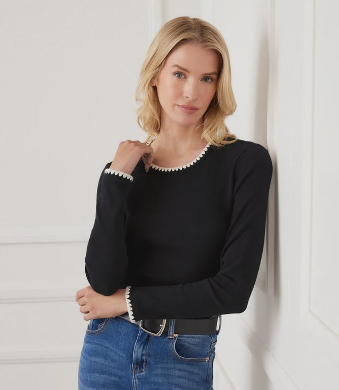 Karen Kane Crewneck Top