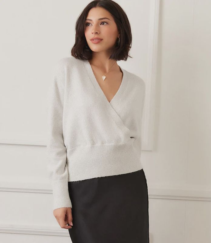 Karen Kane Sequin Wrap