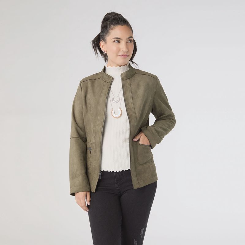 Raellyn Faux Suede Jacket