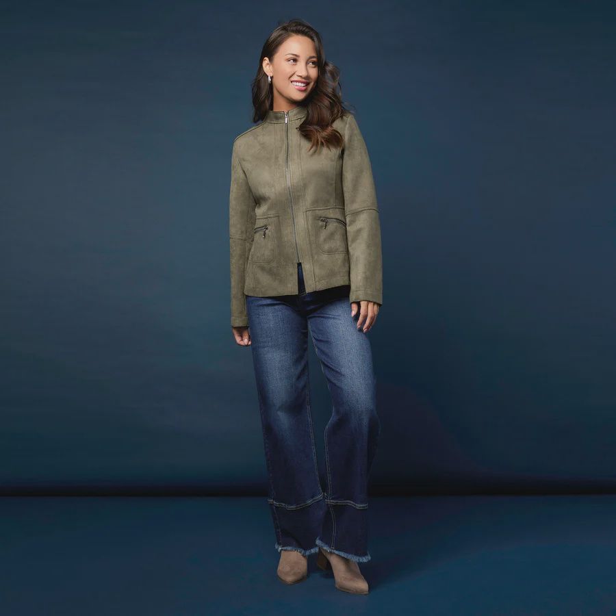 Raellyn Faux Suede Jacket