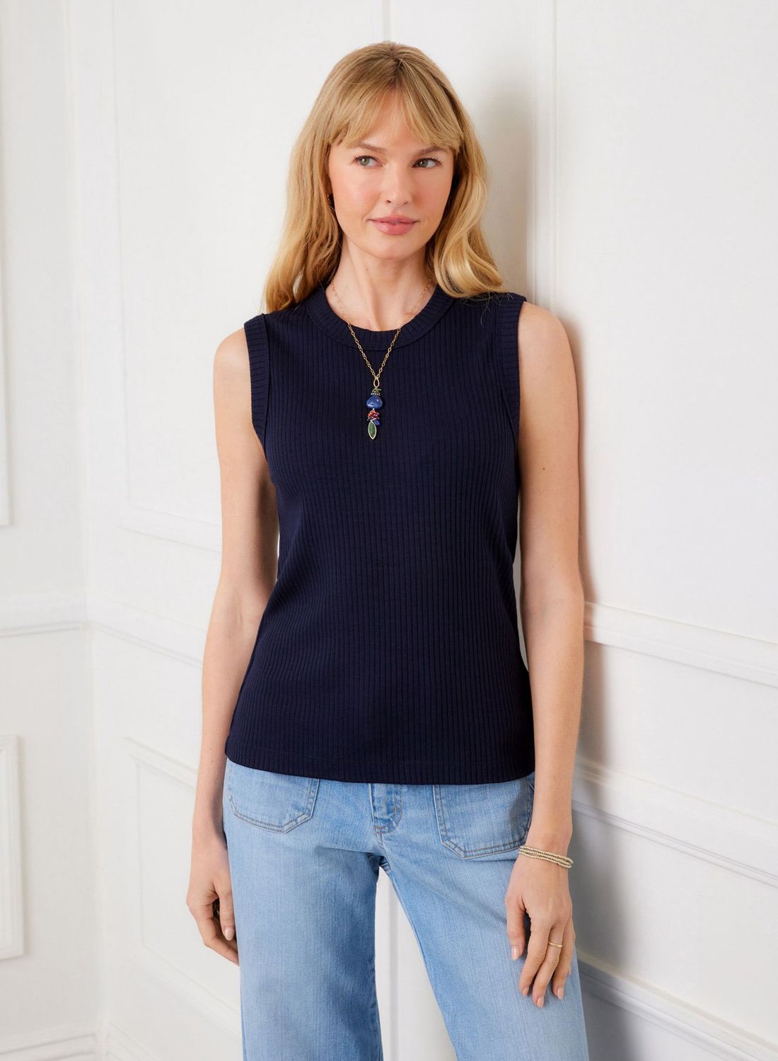 Karen Kane Ribbed Tank