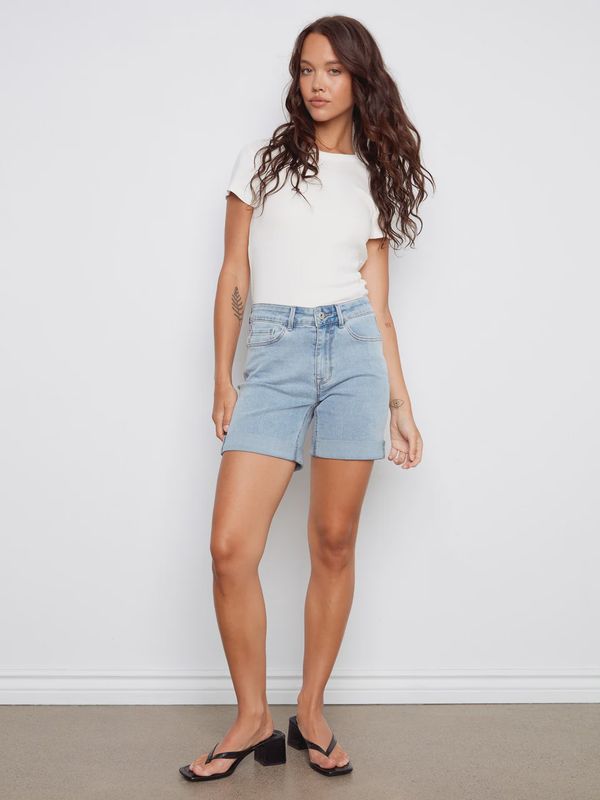 Charlie B.Rolled Cuff Denim Shorts