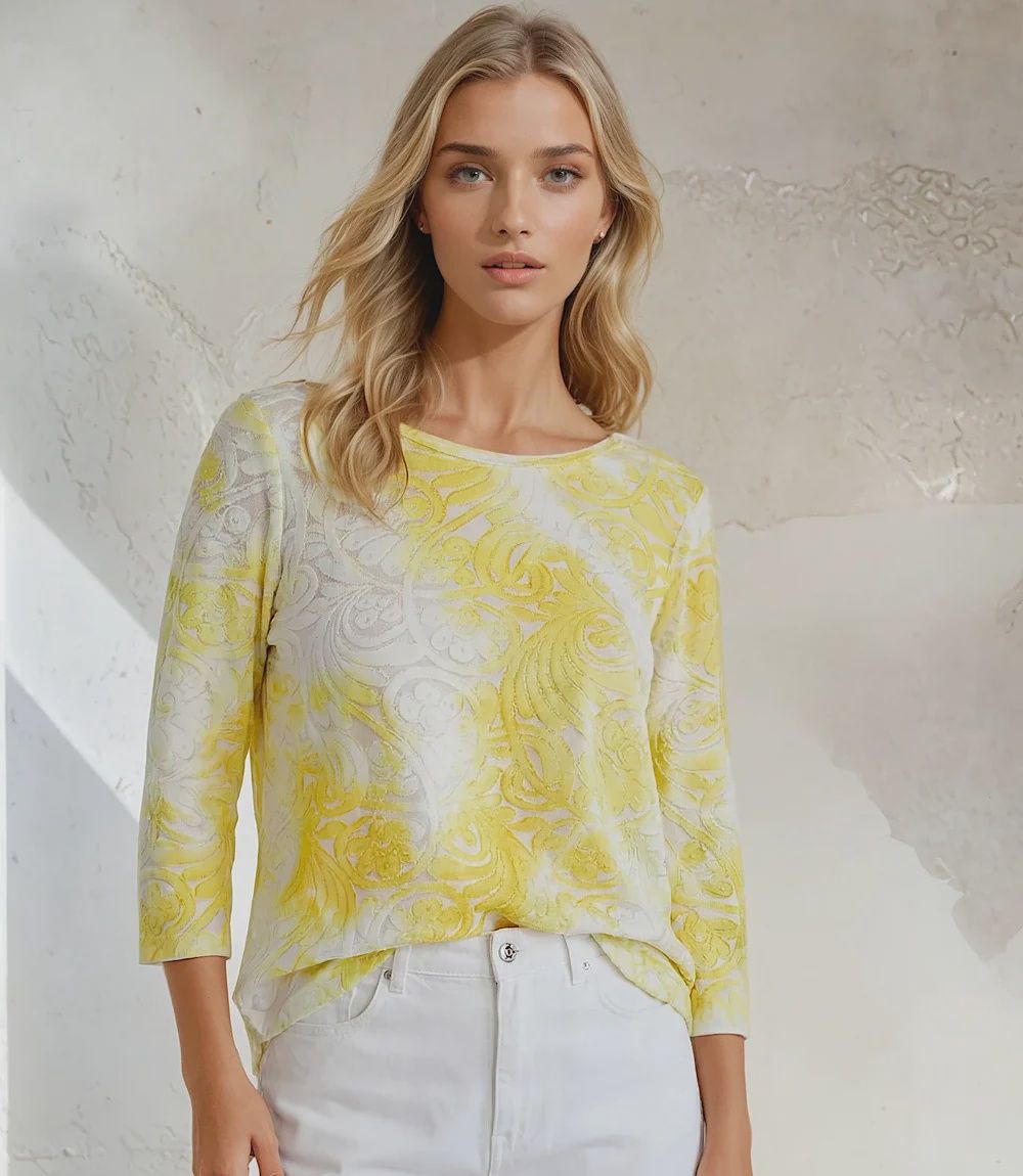 Karen Kane Shirttail Top
