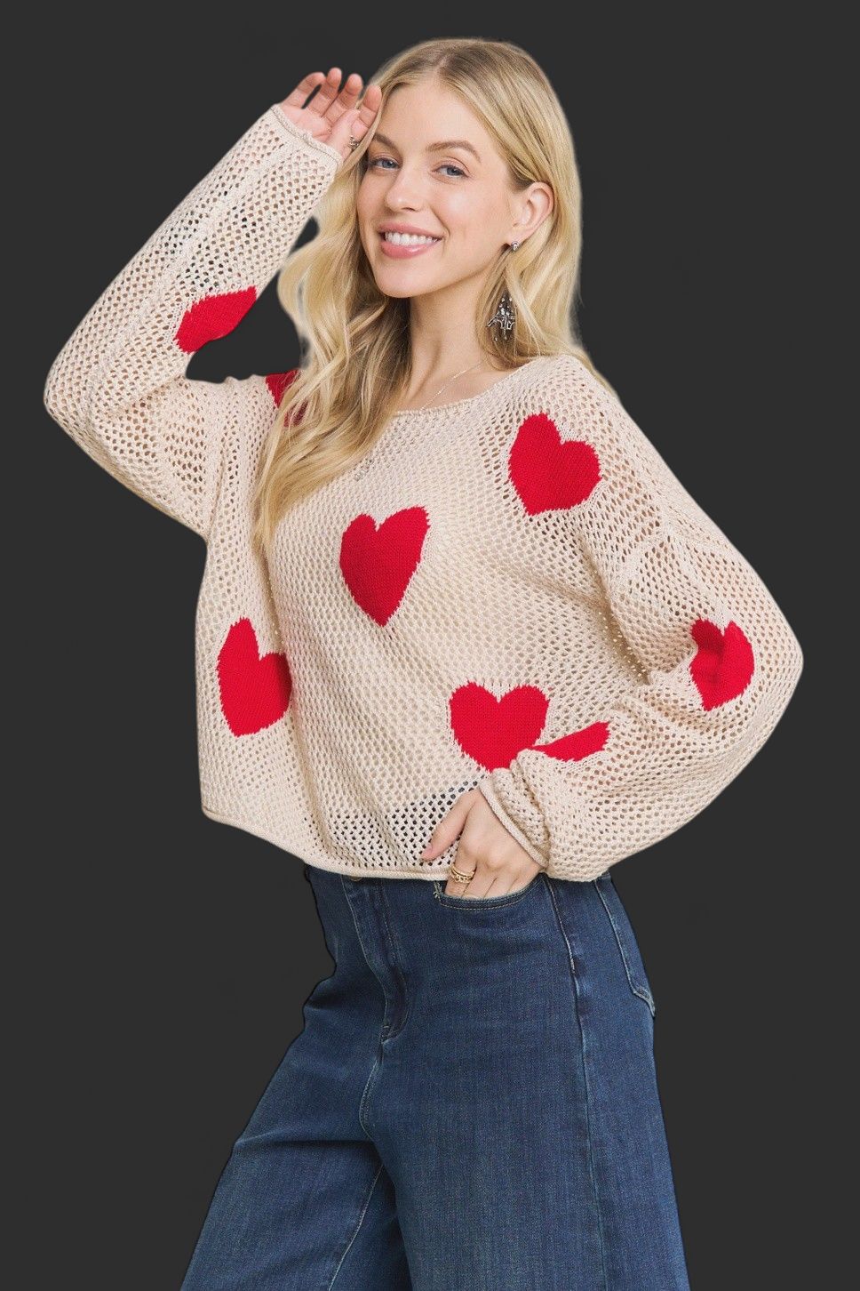 ADORA Heart Sweater