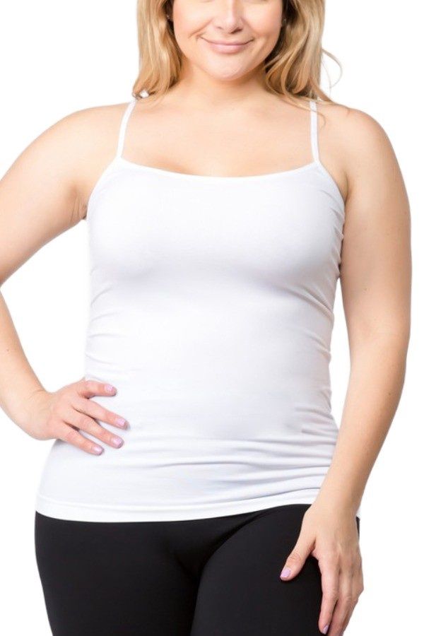 YELETE Seamless Cami, Colour: White
