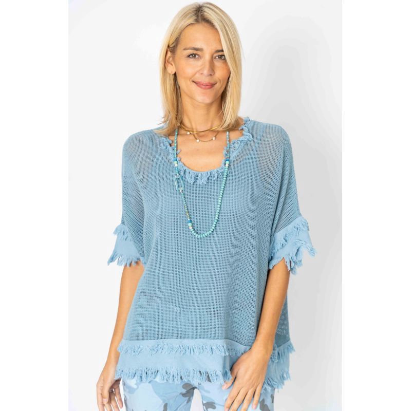 Lookmode Oversized Mesh Top