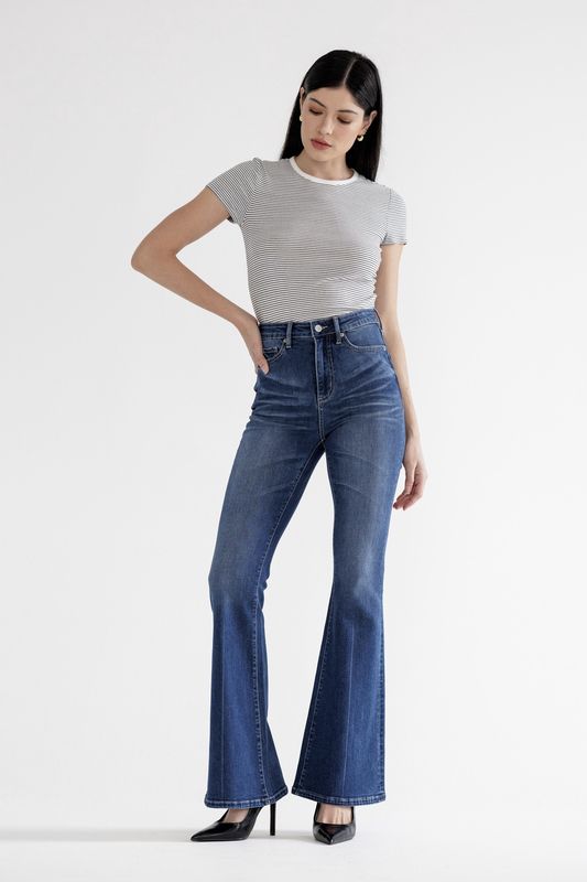 Mica Denim High Rise Flare