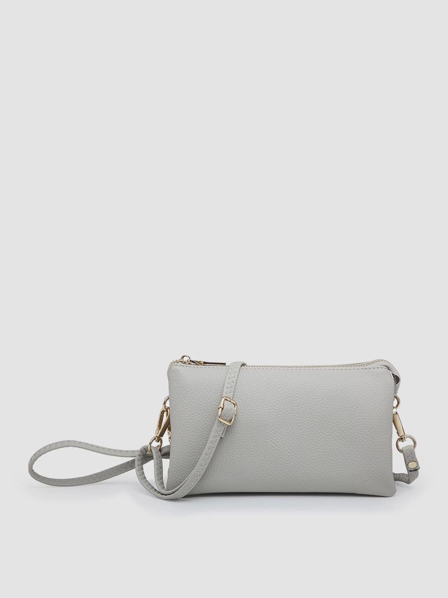 Jen &amp; Co Riley Purse, Colour: Grey