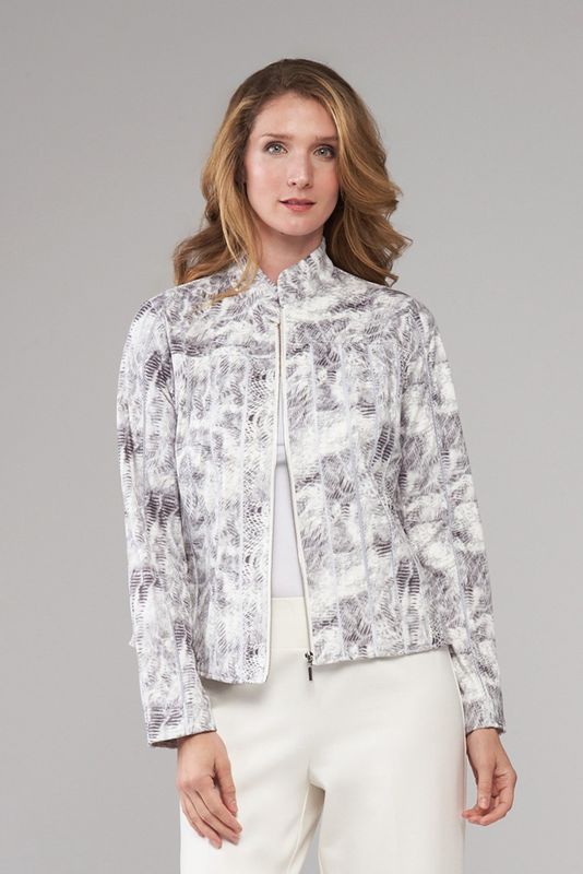 Spring Vegan Jacket with Snap Buttons