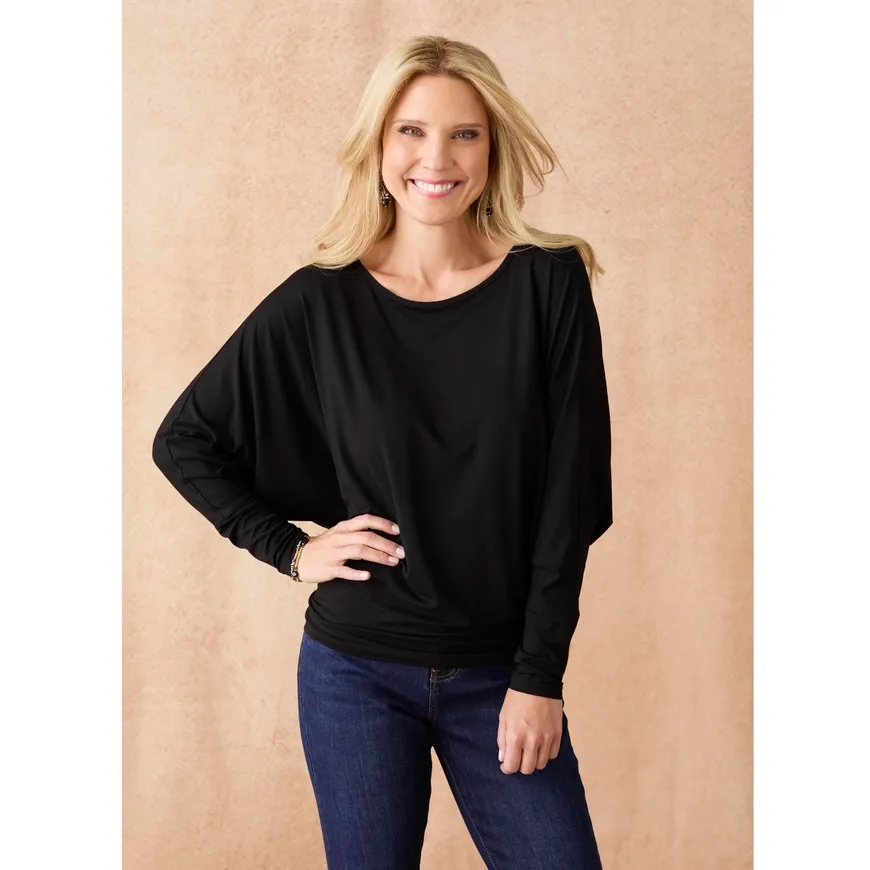 Coco &amp; Carmen Soft Landing Dolman Top