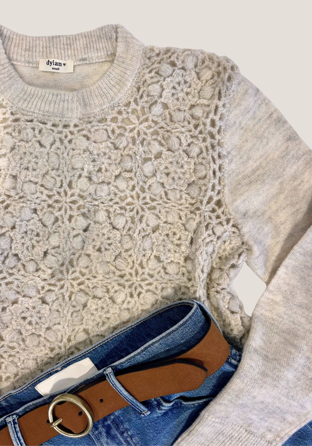 Thea Crochet Sweater