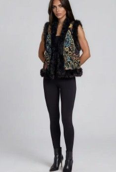 Color Fur Vest