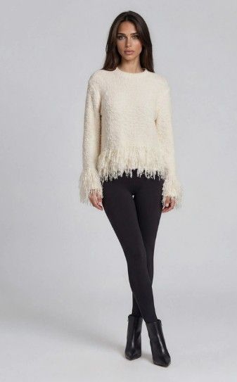 Ivory Fur Sweater