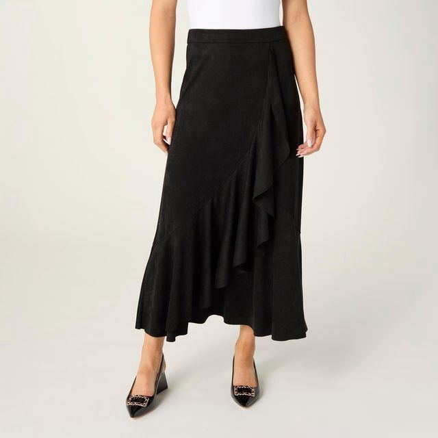 Coco &amp;  Carmen Canyon Suede Skirt