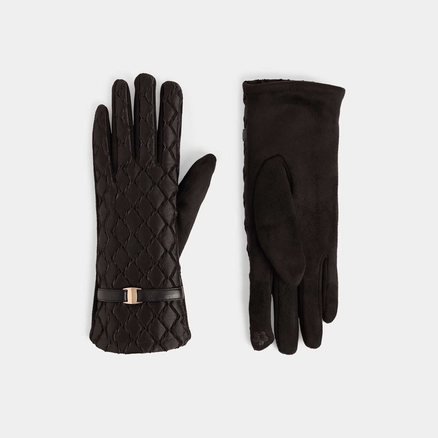 Coco &amp; Carmen  Touchscreen Gloves - Black