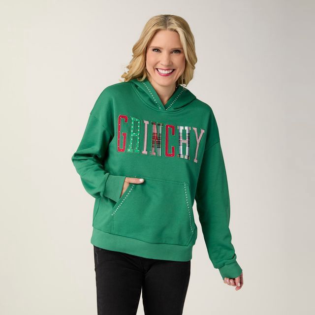 Coco &amp; Carmen Grinchy Hooded Sweatshirt