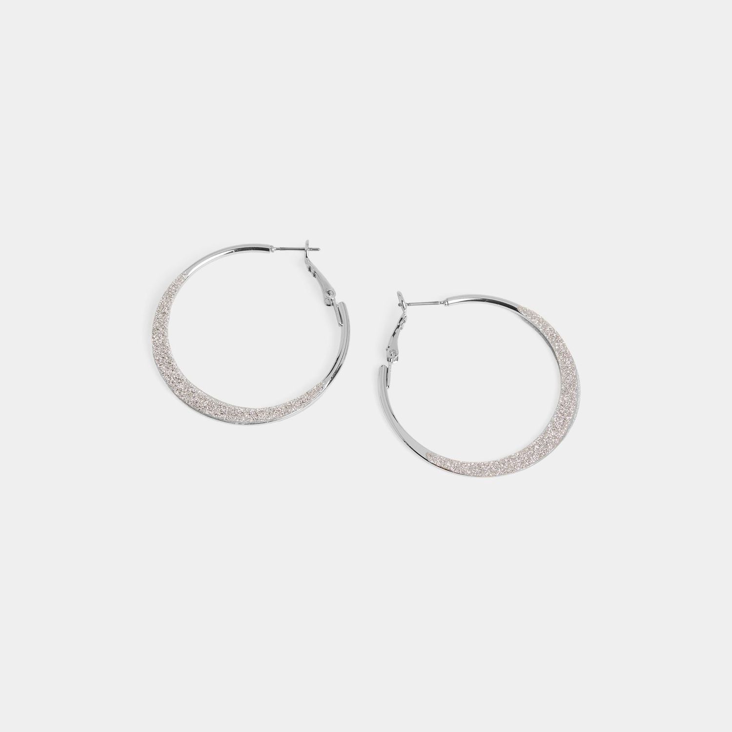 Whispers Sparkle Hoop Earrings