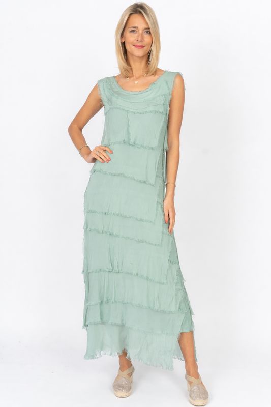 Long Layered  Dress