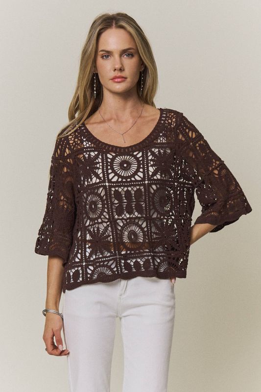 Meadow Muse Crochet Top