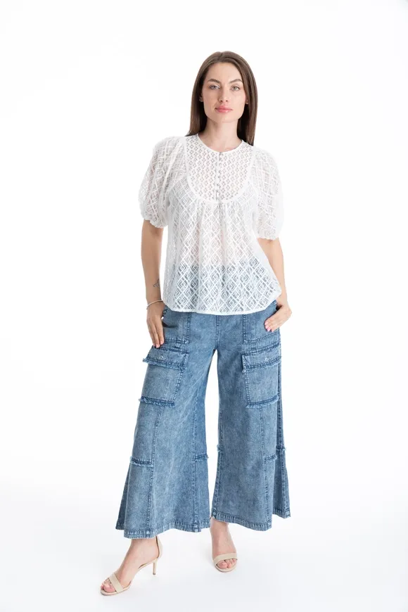 Jetset Pants, Color: Lt. Blue, Size: S