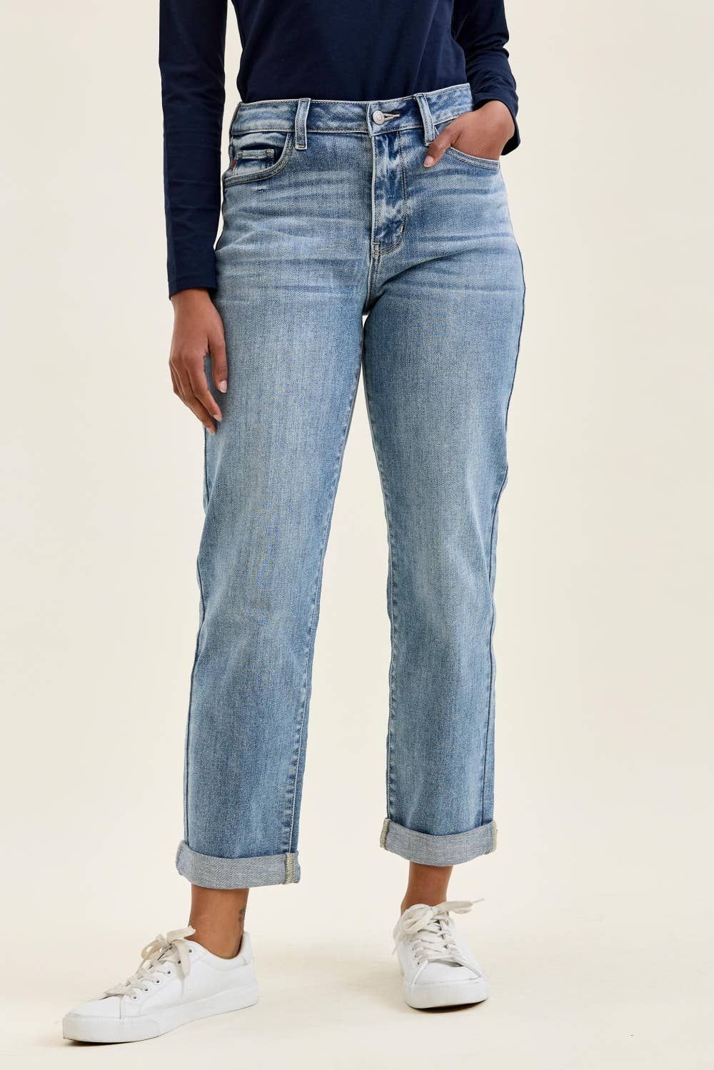 Judy Blue Jeans MR "BILLIE" Boyfriend, Size: 3