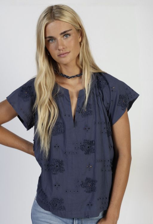 dylan Shay S/S, Color: Navy, Size: XS