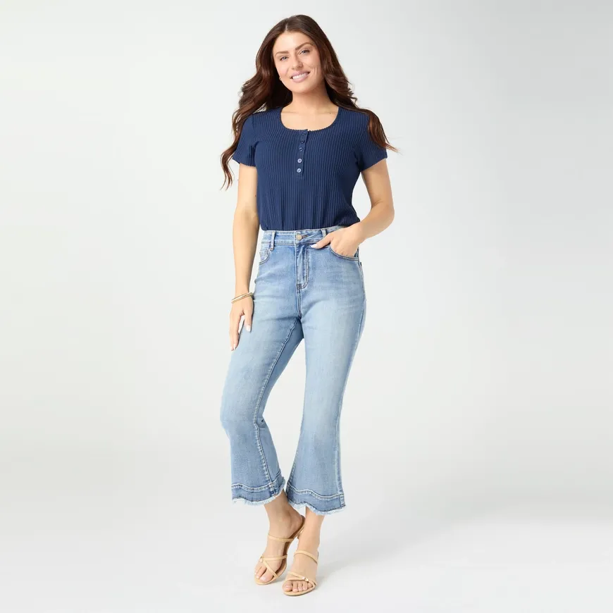 COCO + CARMEN Bambu Soft Flare Capri