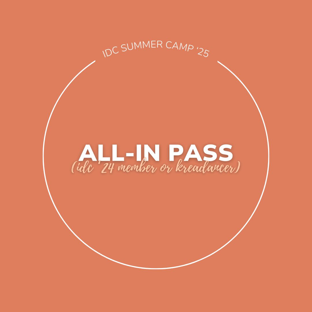 All-in pass (IDC &#39;24 member or Kreadancer)