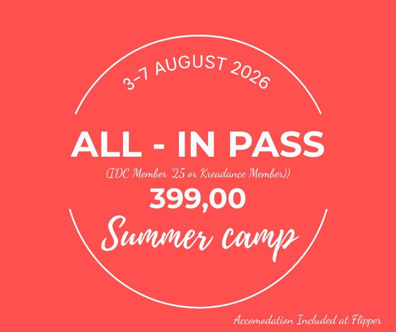 All-in pass (IDC &#39;25 member or Kreadancer)