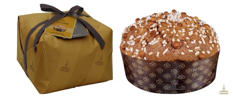 Panettone Artisanal Fiasconaro - Raisins Secs Et Noisettes 1kg