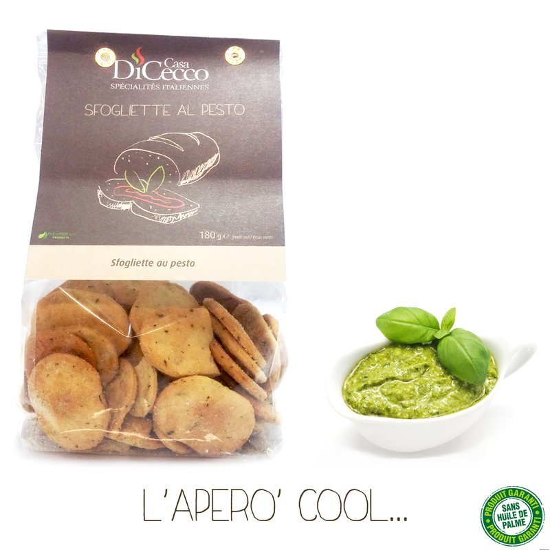 Sfogliette Au Pesto