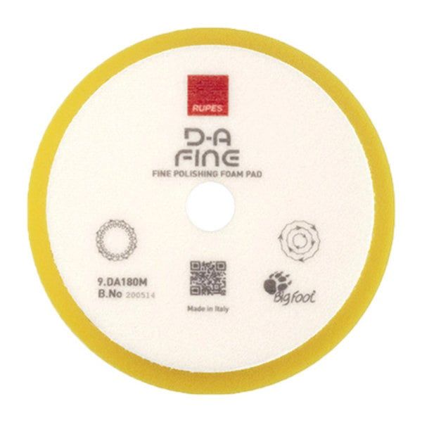 Rupes D-A Yellow Fine Foam Pad 5&quot;