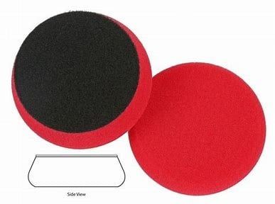 Jax Wax Red Foam Medium Polishing Pad 3&quot;