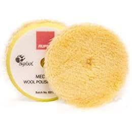 Rupes D-A Yellow Medium Polishing Wool Pad 3&quot;