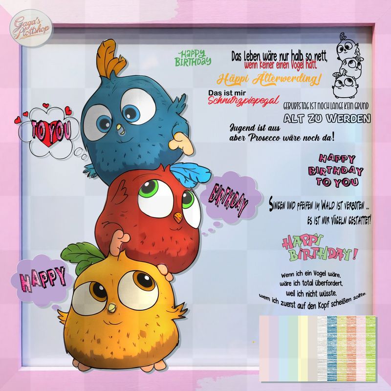 Neu eingeflogen unsere "Sugar Birds"