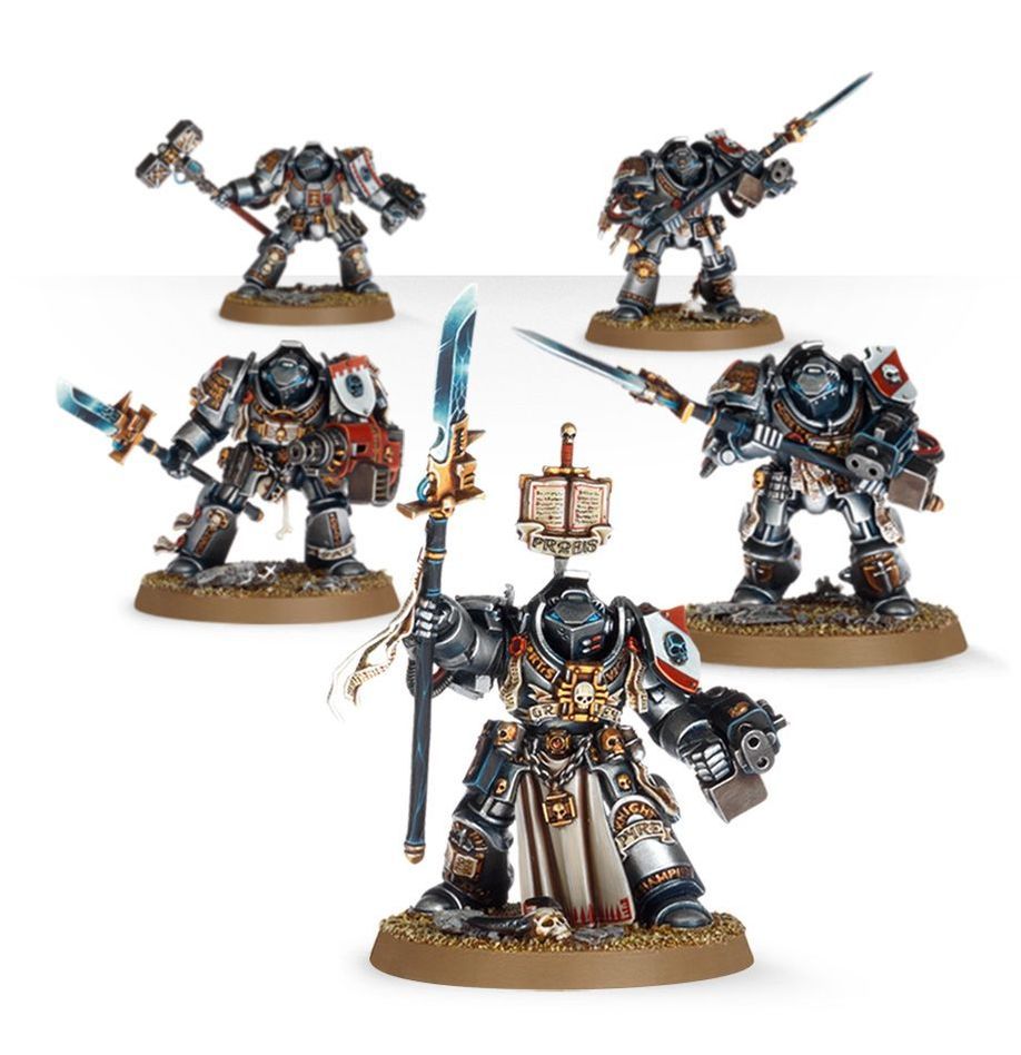 G/KNIGHTS BROTHERHOOD TERMINATOR SQUAD - 40K