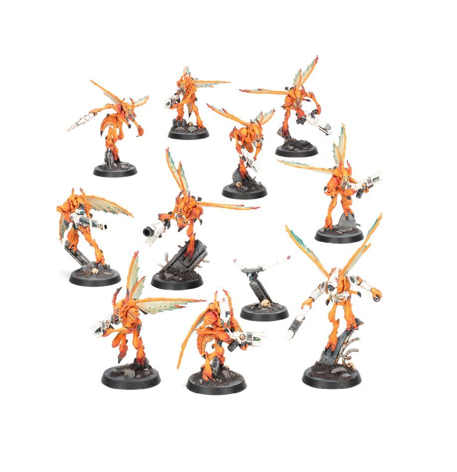 KILL TEAM: T&#39;AU EMPIRE VESPID STINGWINGS - 40K