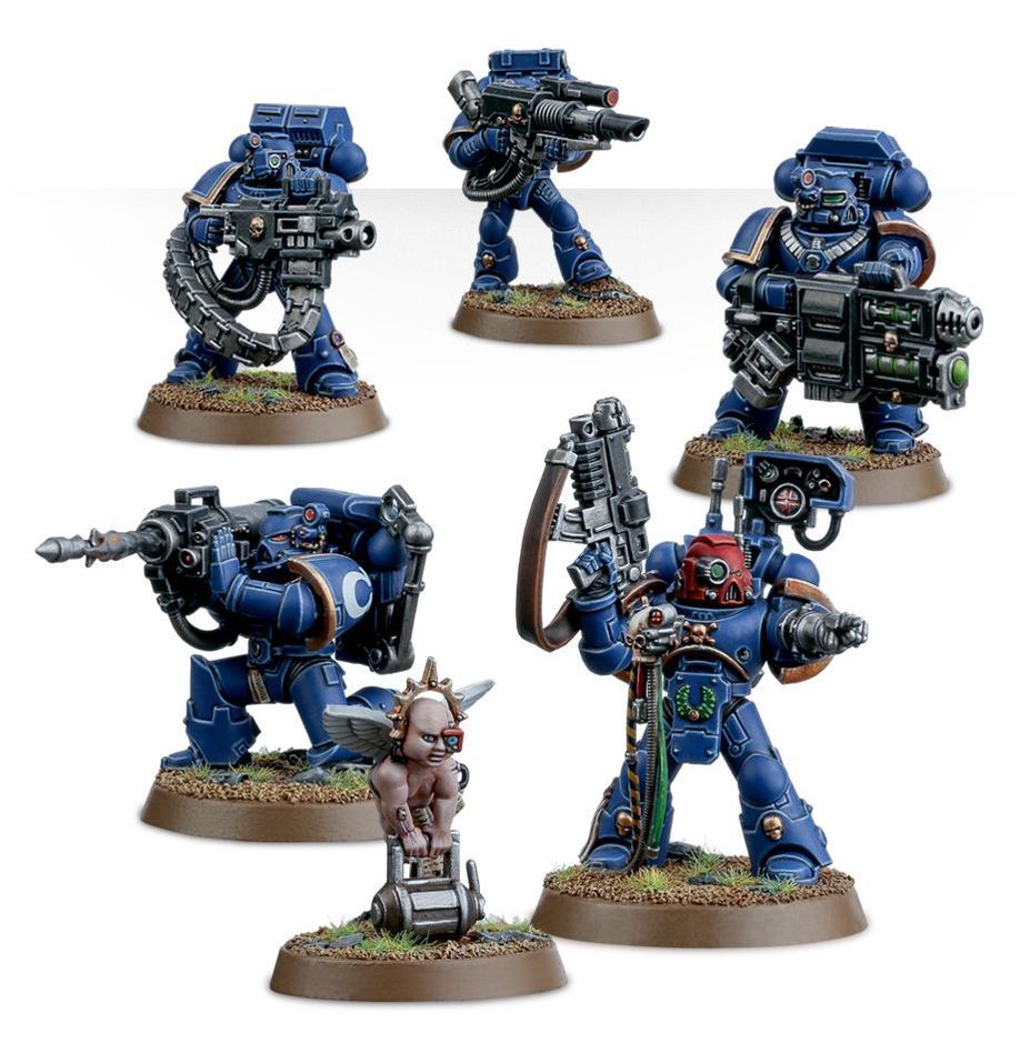 SPACE MARINES DEVASTATOR SQUAD - 40K