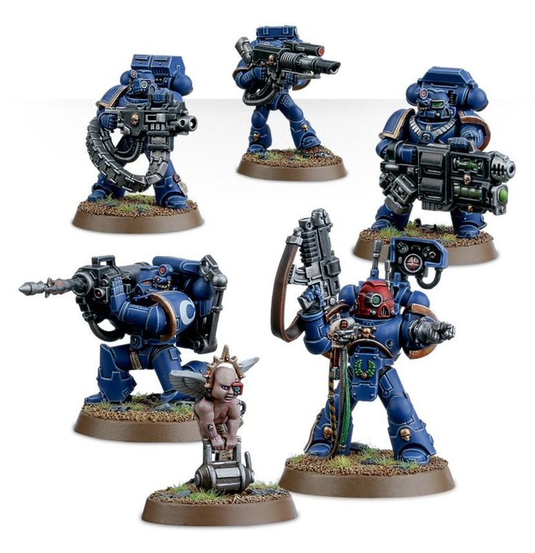 SPACE MARINES DEVASTATOR SQUAD - 40K