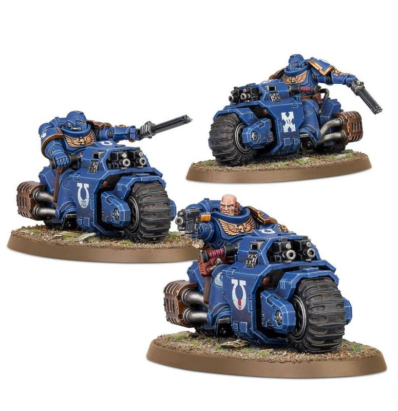 SPACE MARINES OUTRIDERS - 40K
