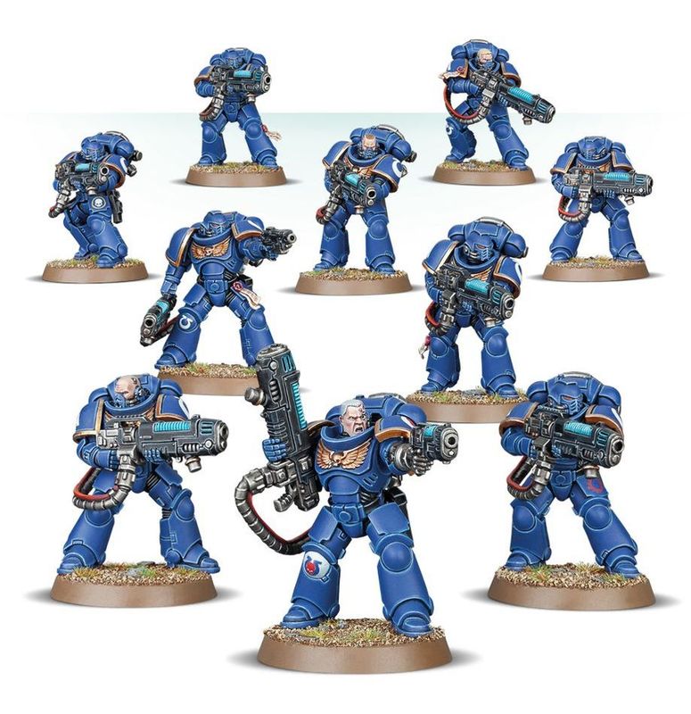 SPACE MARINES PRIMARIS HELLBLASTERS - 40K