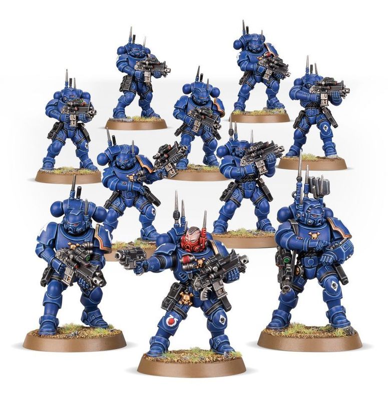 SPACE MARINES PRIMARIS INFILTRATORS - 40K