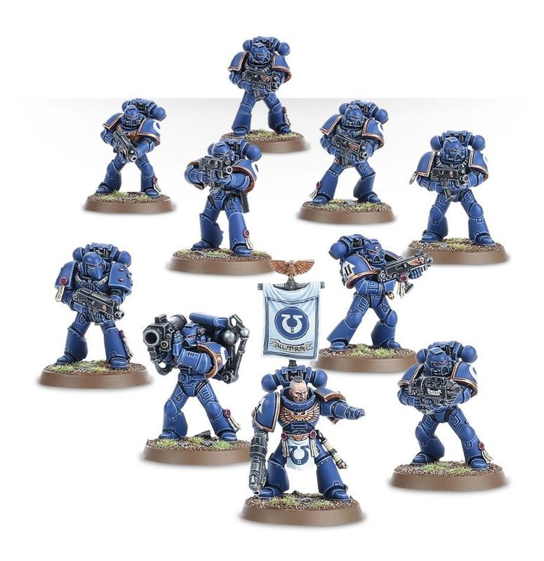 SPACE MARINES TACTICAL SQUAD - 40K