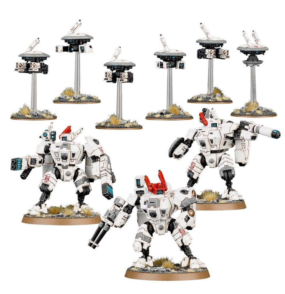 T&#39;AU EMPIRE: CRISIS BATTLESUITS - 40K